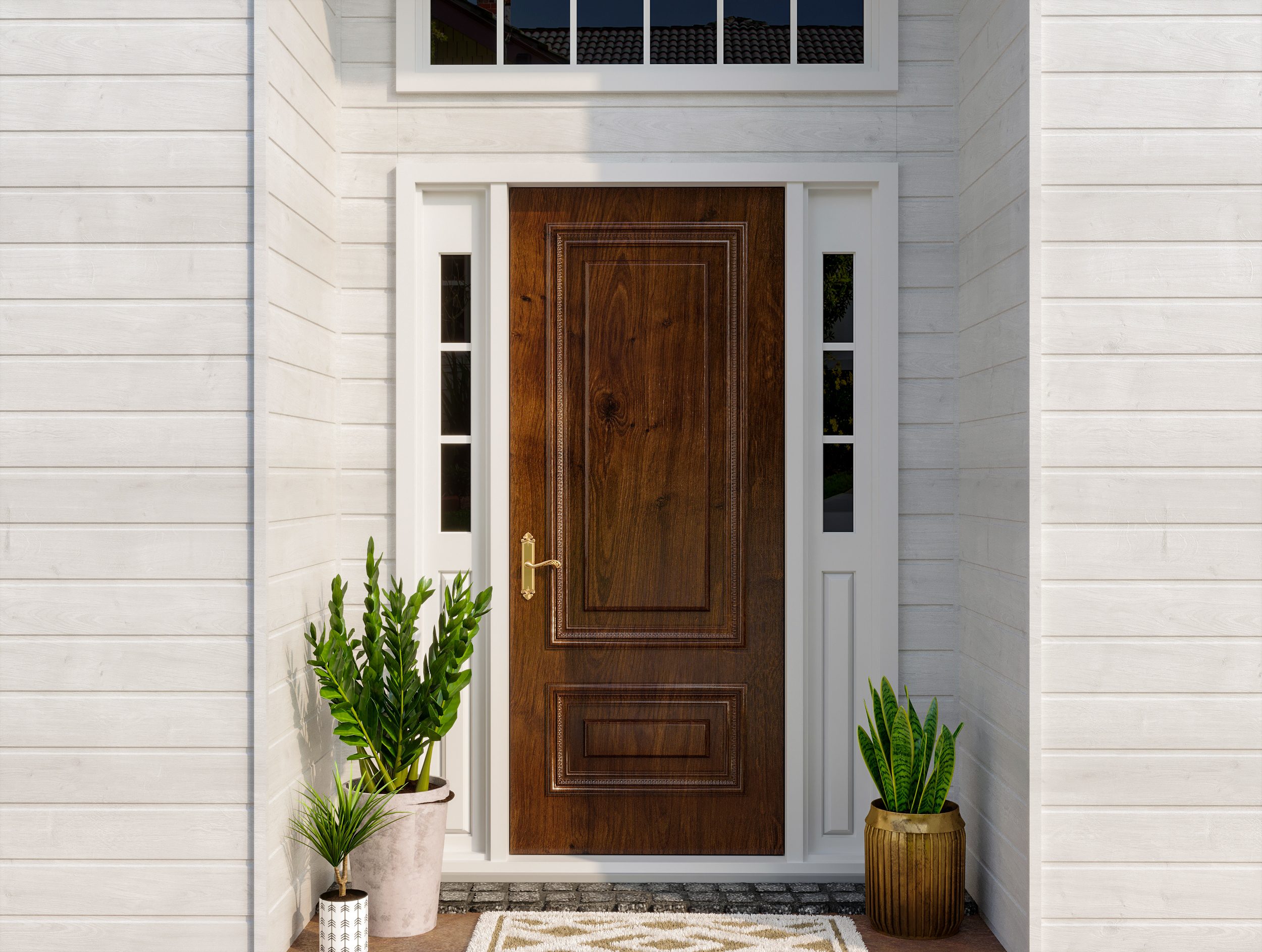 classic exterior door