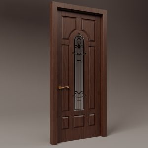 classic exterior door